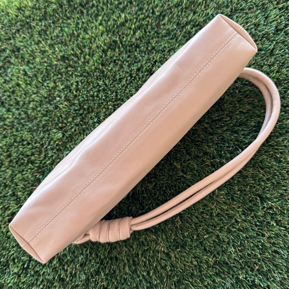 Bali ELF Anastasia Ruched Leather Mini minimalistic Day Bag...